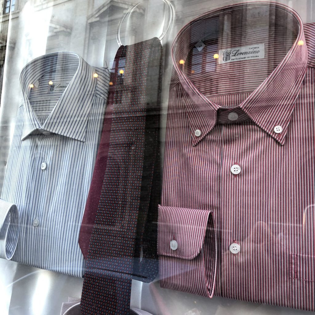 Lorenzino sample shirts