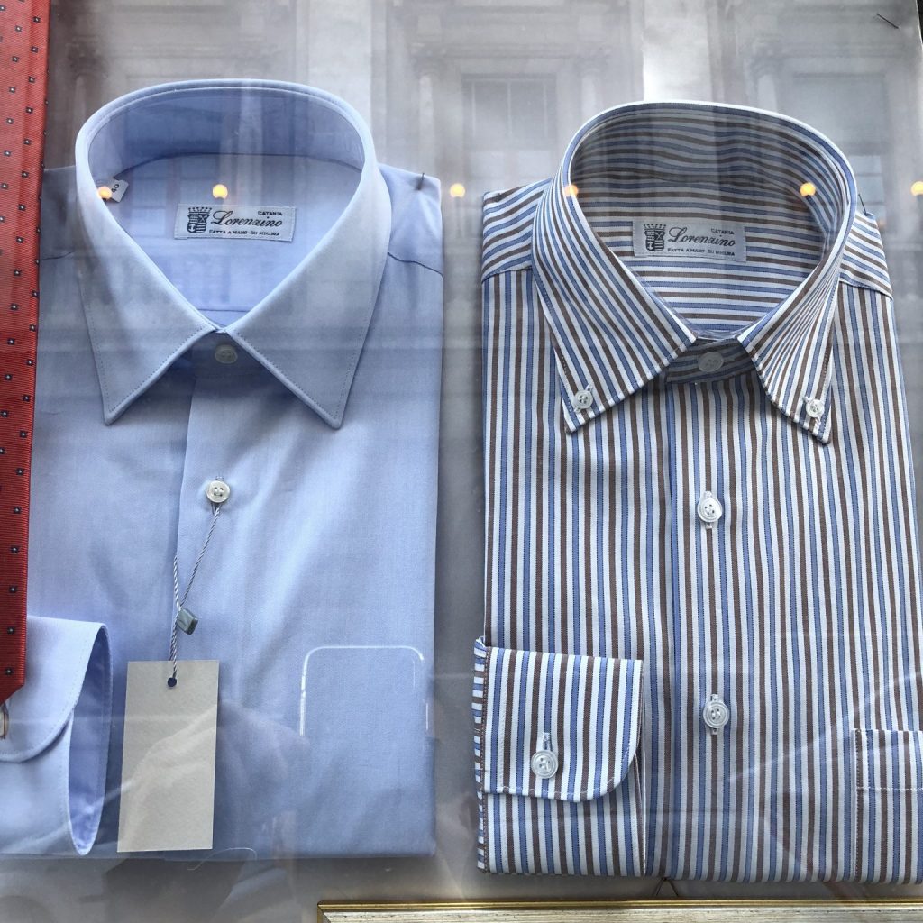 Lorenzino sample shirts