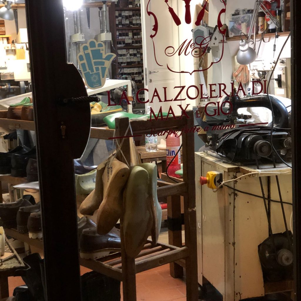 Through the looking glass of Max & Gio's store. Photo credit: Juhn Maing